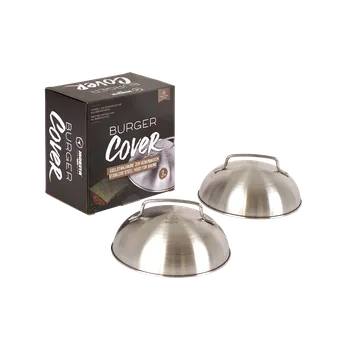 Příslušenství pro gril Moesta BBQ Burger cover - poklička na burgery, 2 ks