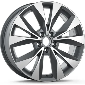 Alu kolo Alu kolo GENEVA Scala, Kamiq 6,5Jx17 5x100 ET40 - Antracitová metalíza