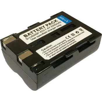 TRX baterie Minolta NP-400 2000mAh Baterie, pro fotoaparát, 2000mAh, 7,2/7,4V, Li-Ion, kompatibilní se Sigma BP-21, Pentax D-LI50, Konica Minolta NP-400, Samsung SLB-1674 TRX-NP-400