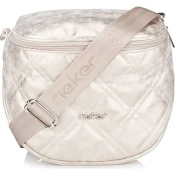 Kabelka Dámská ledvinka RIEKER C1926-065-H6 zlatá W5 -UNI-