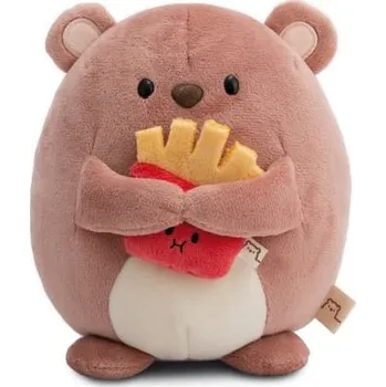 plyšák NICI plyš MyMochi Medvídek Nomo 16cm s hranolkami v dárkovém balení, 11x12x6,5cm