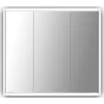 Zrcadlová skříňka LED Batu, 80 x 70,8 cm, dřevo, bílá - B JOKEY