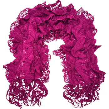 Šála Akrylová šála fialová 58-007