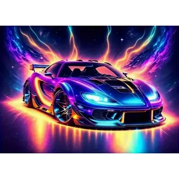 Diamantové malování Diamantové malování/Huacan - Auto