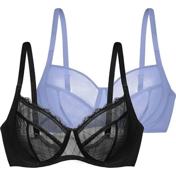 Dámské oblečení Podprsenka Dorina Hellblau/ Schwarz 7111850 80D