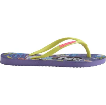 Dívčí pantofle Havaianas Purple Paisley 825224 10/11C
