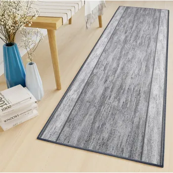 Koberec Protiskluzový běhoun na míru Kardinál 30 - šedý Rozměr koberce: 100 cm