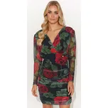 Šaty Makadamia Schwarz/ Rot/ Grün 937318 36