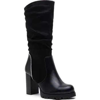 Dámská zimní obuv Kozačky Foreverfolie Schwarz 214245 37