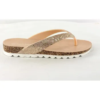 Dámské žabky Sixth Sens Gold 846217 38