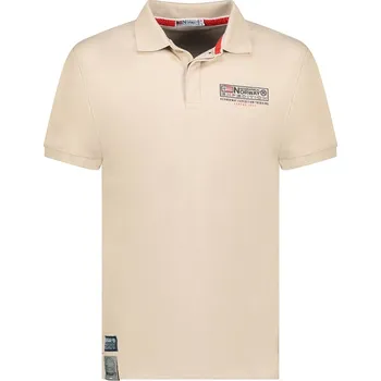 Pánské tričko Tričko Geographical Norway Beige 8550406 S