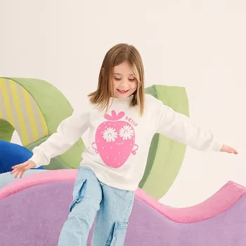 Dívčí mikina COOL CLUB Creme 7802249 122