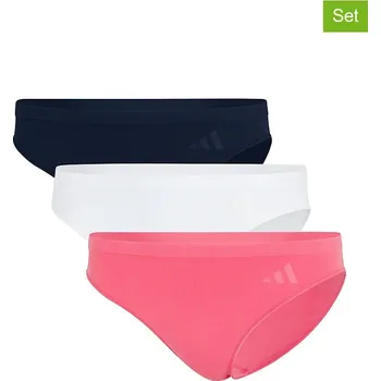 Dámské spodní prádlo Kalhotky adidas Pink/ Weiß/ Dunkelblau 3559222 XXL