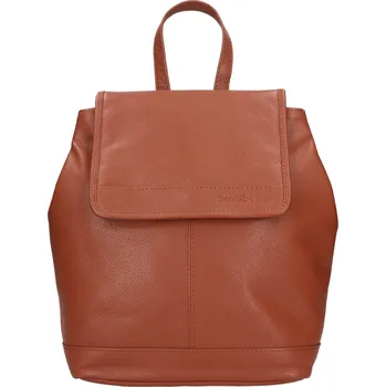 Městský batoh Kožený dámský batoh SendiDesign Apolene - koňak
