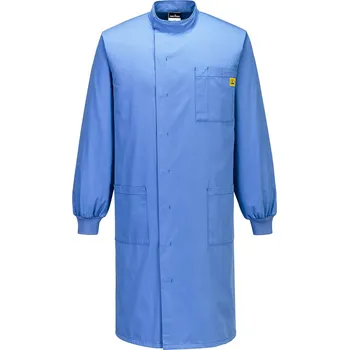 PORTWEST Antistatický ESD plášť Howie Velikost: M, Barva: modrá