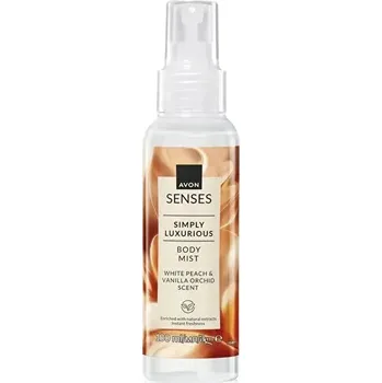 Tělový sprej Tělový sprej s vůní broskve a vanilkové orchideje - 100ml