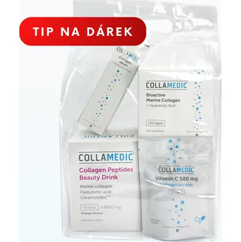 COLLAMEDIC luxusní peptid kolagenová sada 3v1