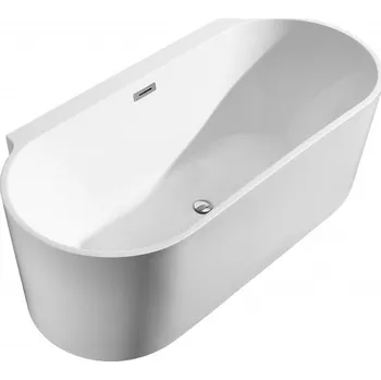 Vana BRAIDER volně stojící nástěnná vana RESTIA OVAL 170 cm BÍLÁ 80.42.1 + SIFON