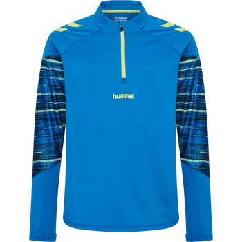 Pánské oblečení Mikina Hummel Blaze Pro Trg Half Zip Kids 233118-8650 Velikost 140