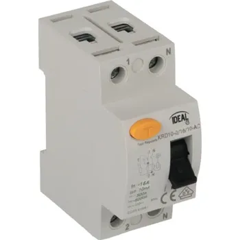 Proudový chránič Kanlux 38720 KRD10-2/16/10-AC Proudový chránič (starý kód 23186)