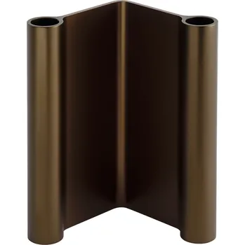 Svícen Muuto, Svícen Pair, 18 cm, hnědý - Formadore