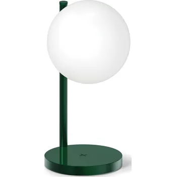 Lampička Lexon, Led lampa Bubble s nabíječkou tmavě zelená - Formadore