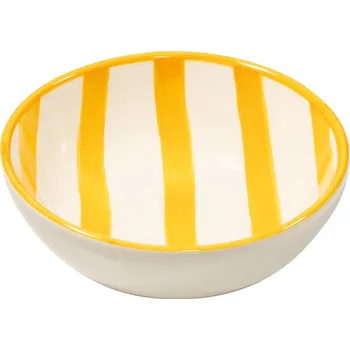 Zafferano, Mistička Lido Righe s pruhy 13 cm žlutá - Formadore