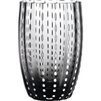 Sklenice Zafferano, Skleněný pohár Perle 320 ml šedý - Formadore