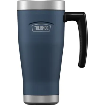 Thermos, Termohrnek s uchem Icon, 470 ml, tmavě modrý - Formadore