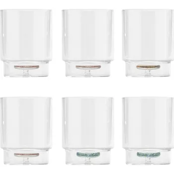 Sklenice Zafferano, Sklenice Teca Terrazzo 350 ml, 6 ks - Formadore