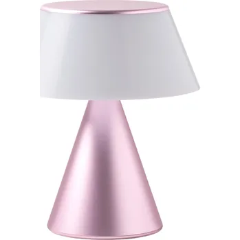 Lampička Lexon, LED lampa Luma L světle růžová - Formadore