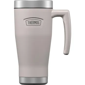 Stolování Thermos, Termohrnek s uchem Icon, 470 ml, béžovošedý - Formadore