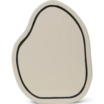 Váza Ferm Living, Váza Paste Rounded lomená bílá - Formadore