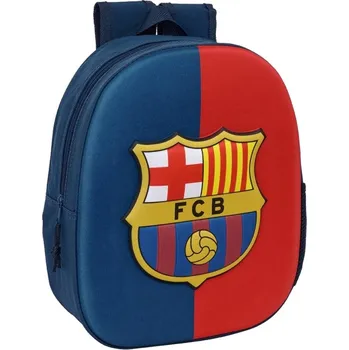 Dětský batoh Safta • Dětský 3D batoh FC Barcelona - motiv Split Blaugrana - 9L