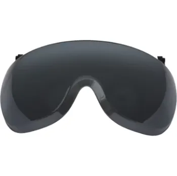 Pracovní přilba SV02 Krátký štít na obličej 3M pro přilby X5000 a X5500, polykarbonátový, tmavý