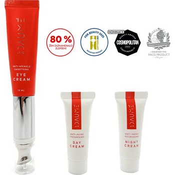 Péče o oční okolí LA DAUMÉ - Oční krém proti vráskám s vibračním aplikátorem, 15 ml