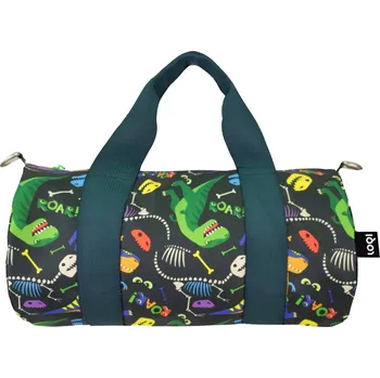 Úložný box LOQI, Taška LOQI Weekender Artist Dinosaur Roar mini z recyklovaného materiálu - Formadore