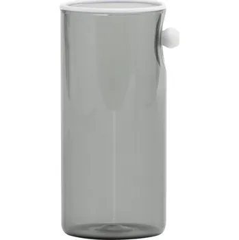 Sklenice Zafferano, Skleněný pohár Oyster vysoký 300 ml šedý - Formadore