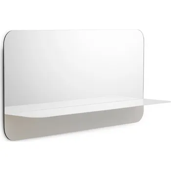 Zrcadlo Normann Copenhagen, Zrcadlo Horizon obdélníkové horizontální bílé - Formadore