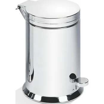Odpadkový koš Decor Walther, Koš na odpadky do koupelny Classic Soft Close 28,5 cm chromový - Formadore