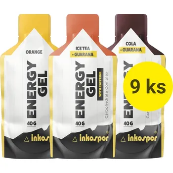 Inkospor Energy Gel – testovací set (9 ks) s DOPRAVOU ZDARMA