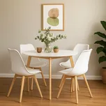 Noela Stůl Scandinavia 105 bílý + 4x…