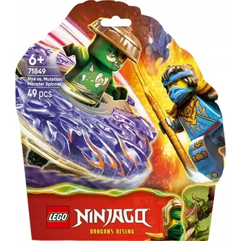 Stavebnice LEGO LEGO® NINJAGO® 71849 Nya vs. spinner zmutované příšery
