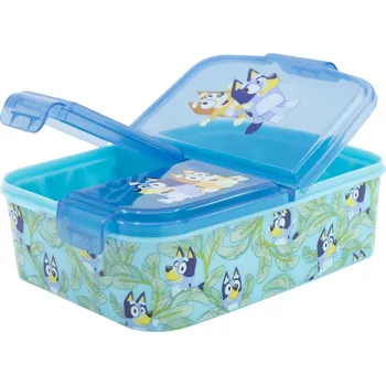 Svačinový box Stor • Multibox na svačinu Bluey se 3 přihrádkami