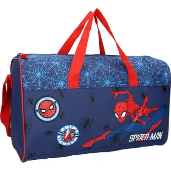 Vadobag Dětská / chlapecká sportovní / cestovní taška Spiderman - MARVEL Modrá