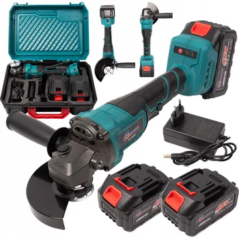 úhlová bruska Rangers Akumulátorová úhlová bruska 48V / 4,0Ah bezuhlíková, výkonná, s regulací otáček