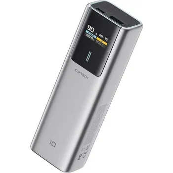 Powerbanka Cuktech CKPB100PGLBL 150W 10000 mAh šedý