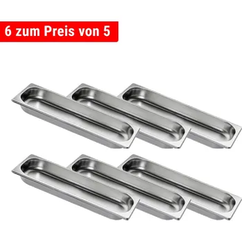 Dóza na potraviny G.Gastro Nerezová GN Nádoba 2/4 - Hloubka: 40 mm