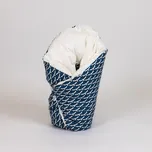 Tulimese Péřová zavinovačka volavky VELIKOST ZAVINOVAČKY: VELIKOST 80X80 CM, VARIANTY PROVEDENÍ: ZAPÍNÁNÍ NA KNOFLÍKY