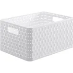 koš-box 18,0l bílý COUNTRY A4, 36,8x27,8x19,cm, plast